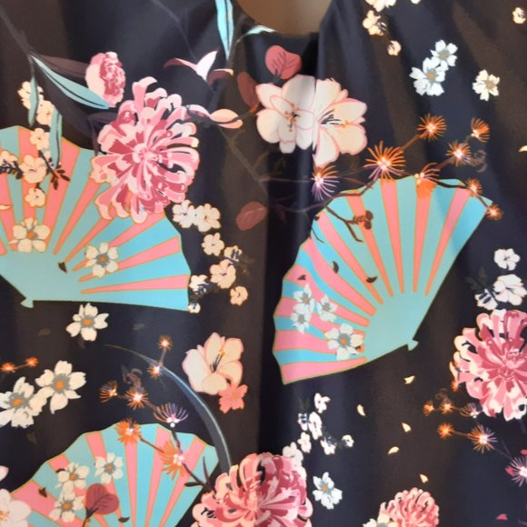 New Mosmann Navy Floral One Piece Bathing Suit | NWT S, M, L - Picture 9 of 16